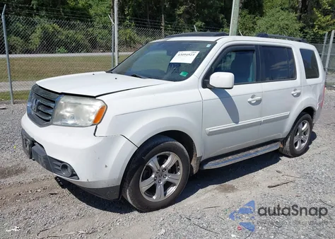 2013 Honda Pilot Ex-L из США, поврежденный, VIN 5FNYF4H51DB004526